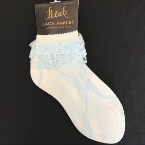 Petals DEADSTOCK Lace Anklet Sock